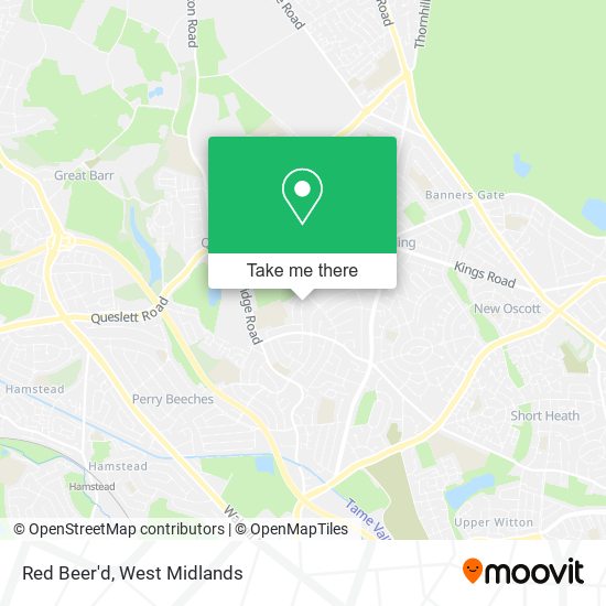 Red Beer'd map