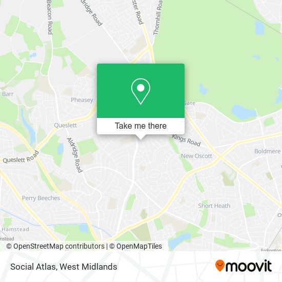 Social Atlas map