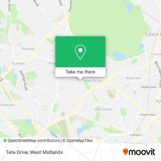 Tete Drive map