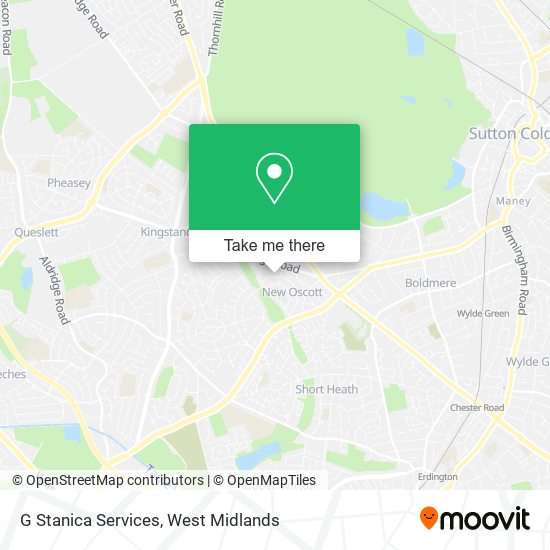 G Stanica Services map
