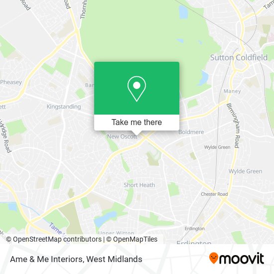 Ame & Me Interiors map