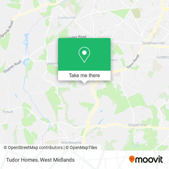 Tudor Homes map