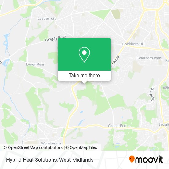 Hybrid Heat Solutions map