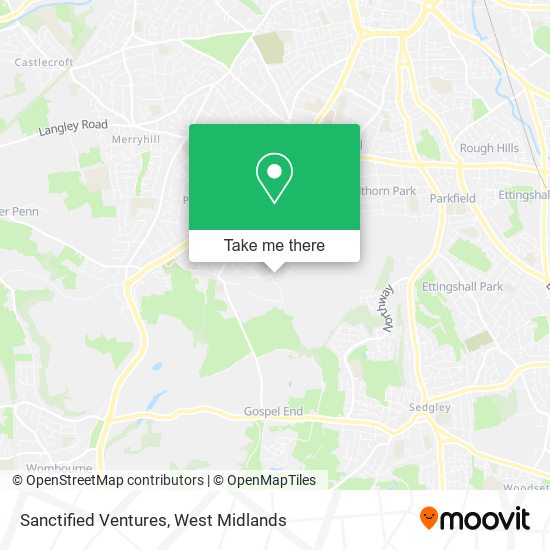 Sanctified Ventures map
