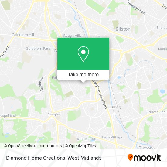 Diamond Home Creations map