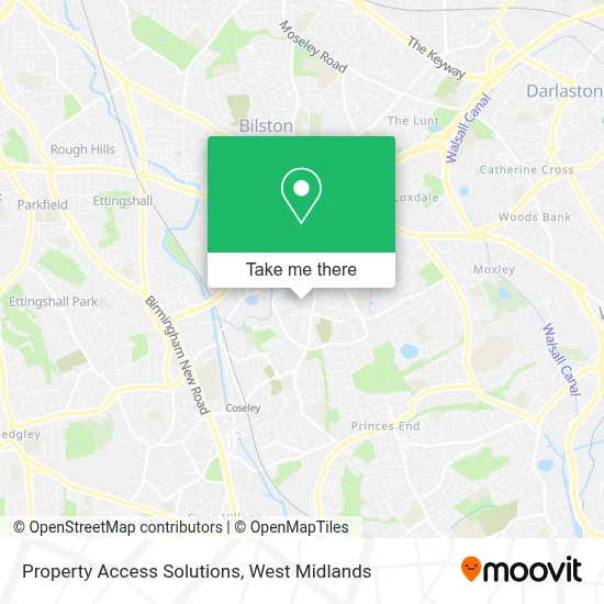 Property Access Solutions map