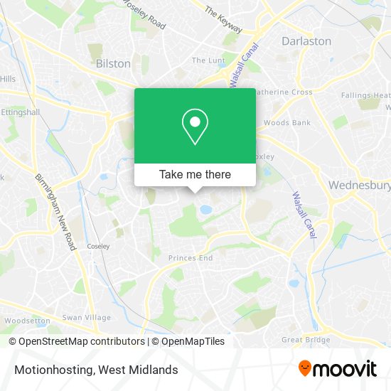 Motionhosting map