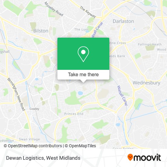 Dewan Logistics map