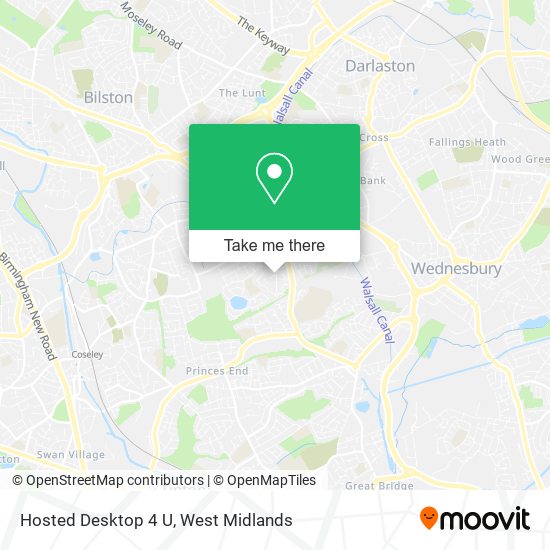 Hosted Desktop 4 U map