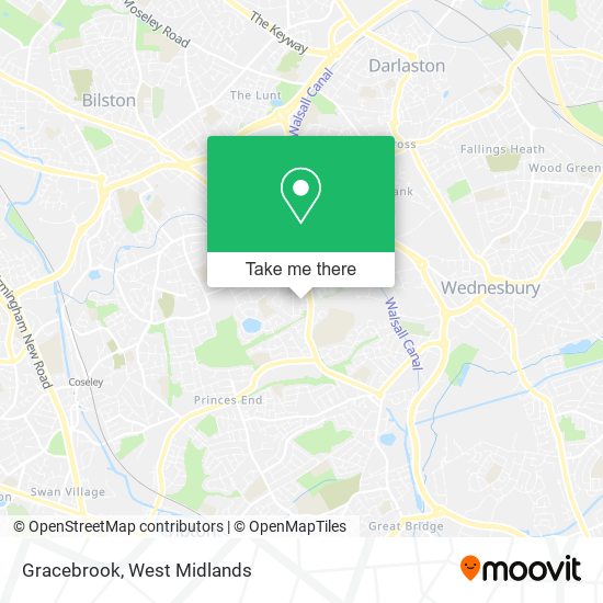 Gracebrook map