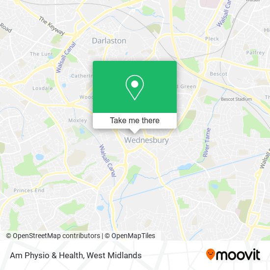 Am Physio & Health map