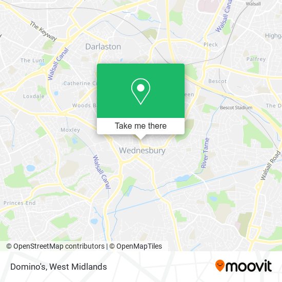 Domino's map
