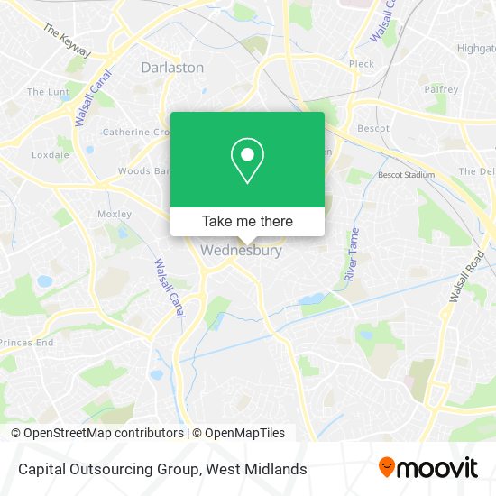 Capital Outsourcing Group map