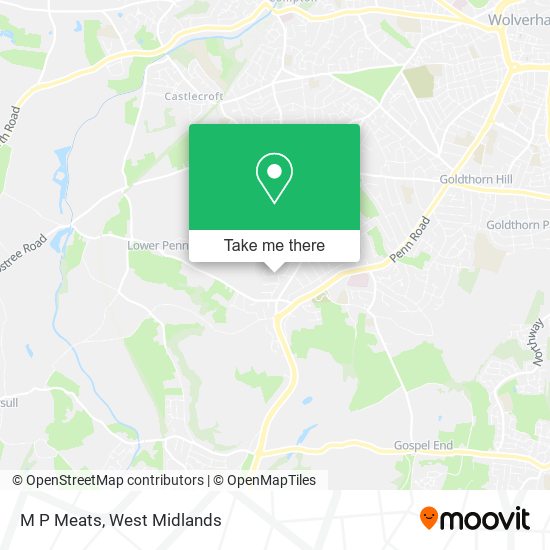 M P Meats map