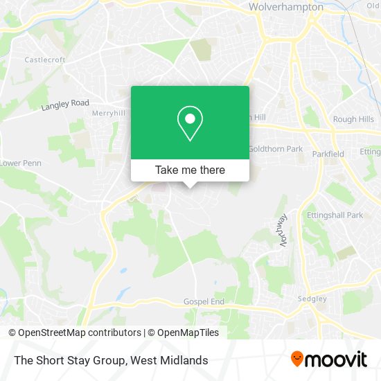 The Short Stay Group map