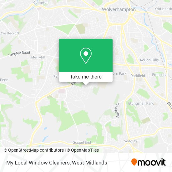 My Local Window Cleaners map