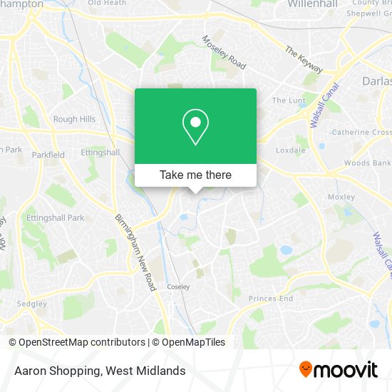 Aaron Shopping map