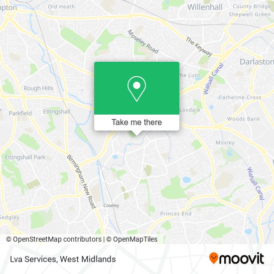 Lva Services map