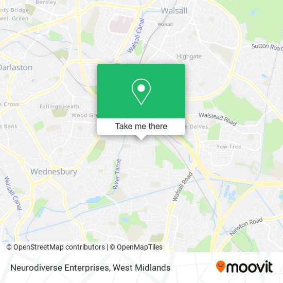 Neurodiverse Enterprises map