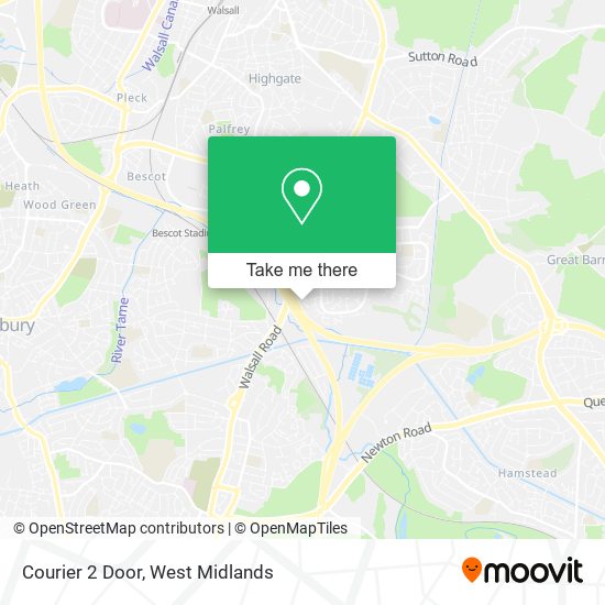 Courier 2 Door map