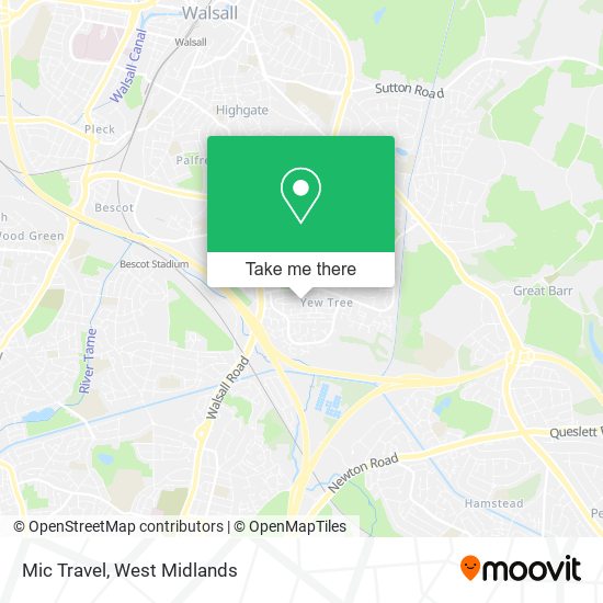 Mic Travel map