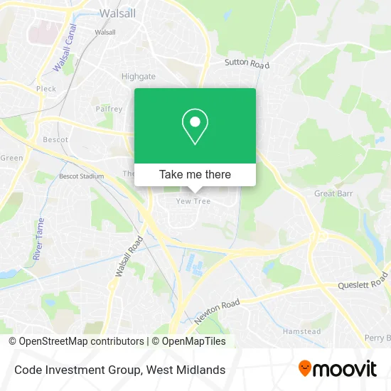 Code Investment Group map