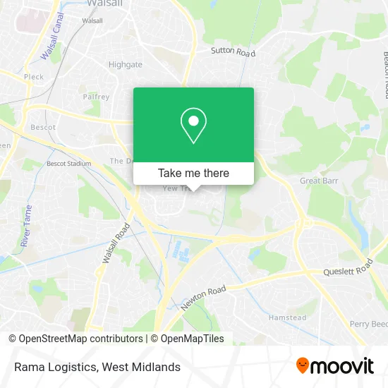 Rama Logistics map