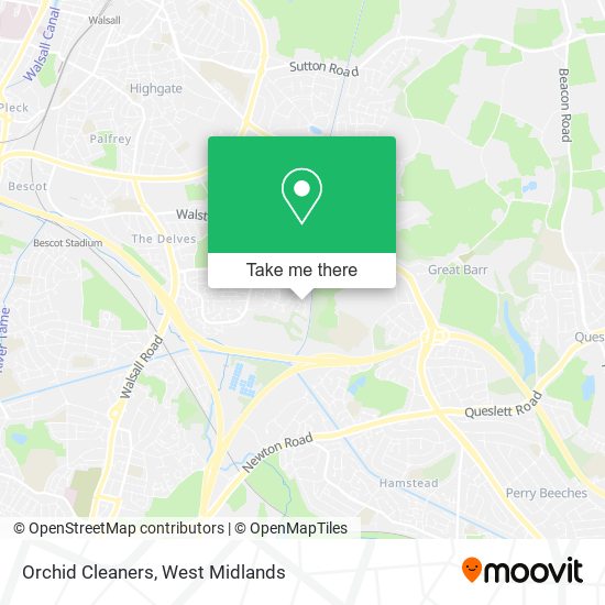 Orchid Cleaners map