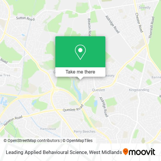 Leading Applied Behavioural Science map