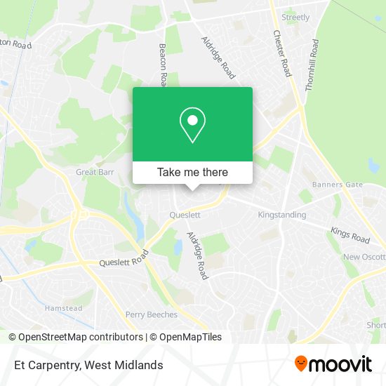 Et Carpentry map