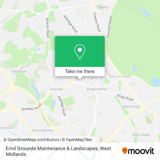 Emd Grounds Maintenance & Landscapes map