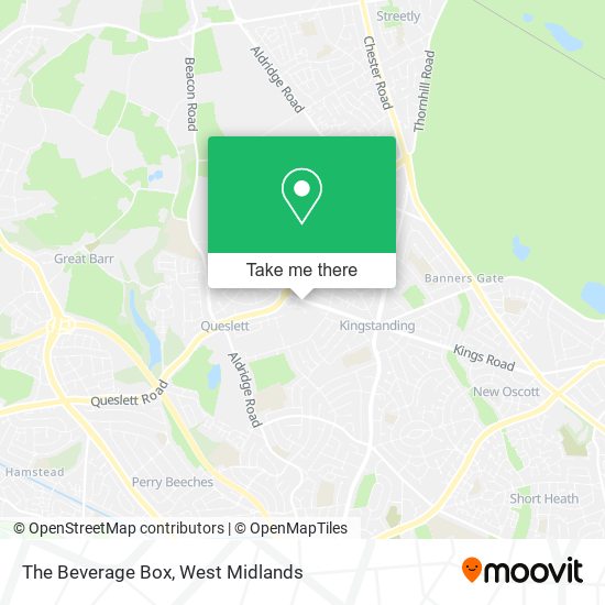 The Beverage Box map