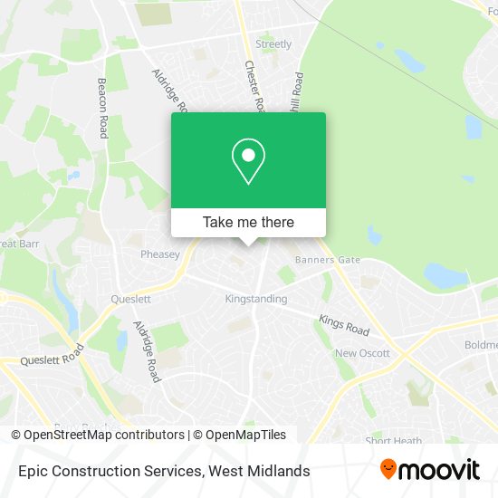 Epic Construction Services map