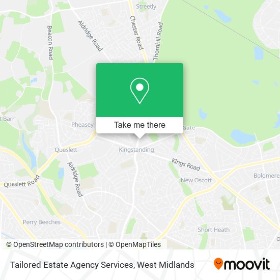 Tailored Estate Agency Services map
