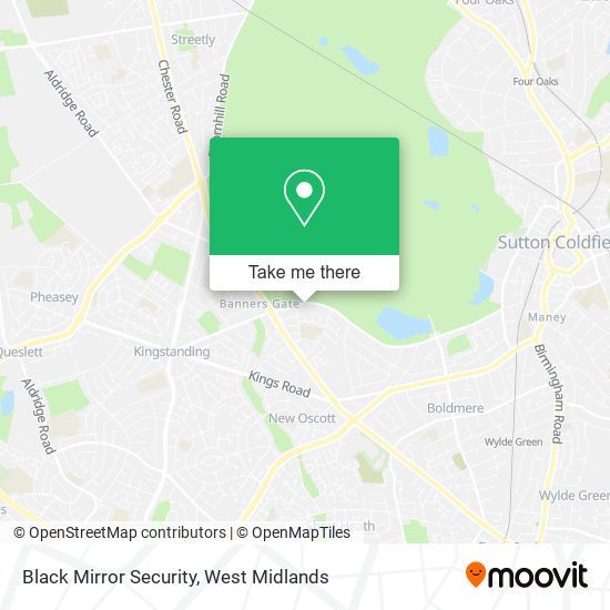 Black Mirror Security map