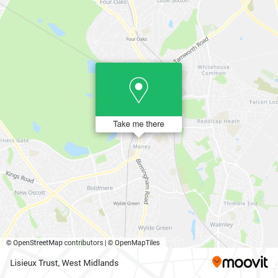 Lisieux Trust map