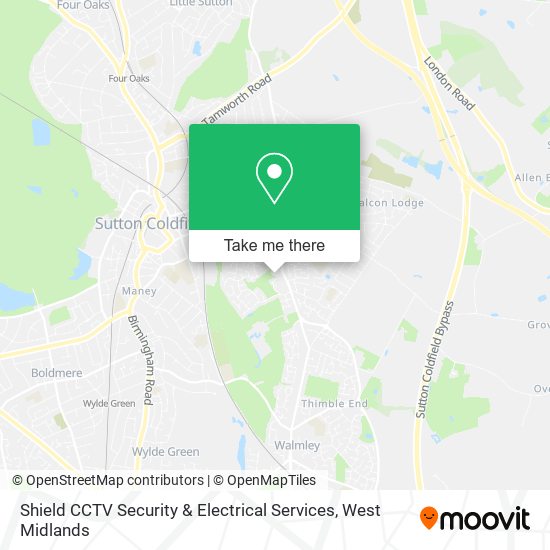 Shield CCTV Security & Electrical Services map