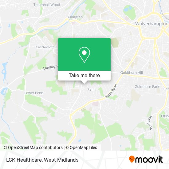 LCK Healthcare map