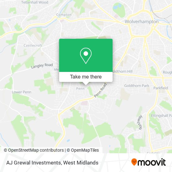 AJ Grewal Investments map