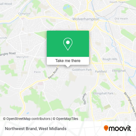 Northwest Brand map