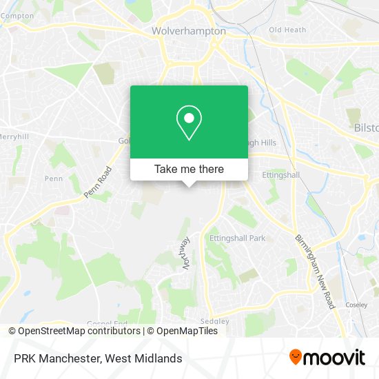 PRK Manchester map