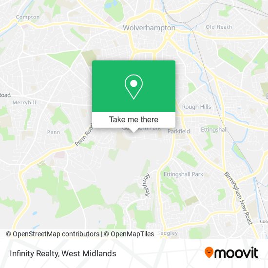 Infinity Realty map