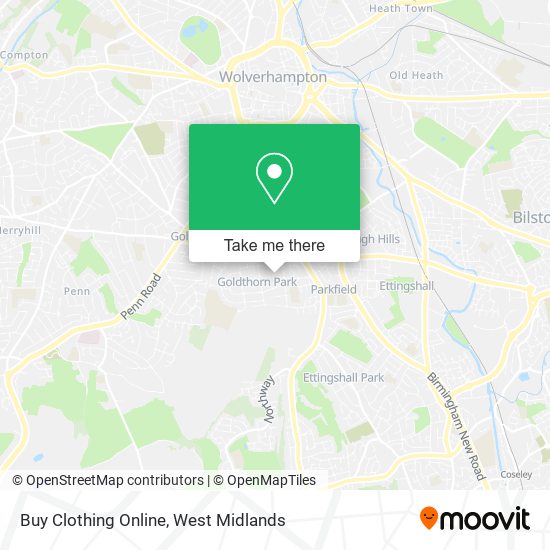Buy Clothing Online map