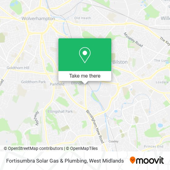 Fortisumbra Solar Gas & Plumbing map