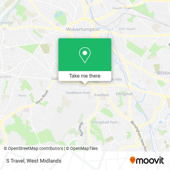 S Travel map