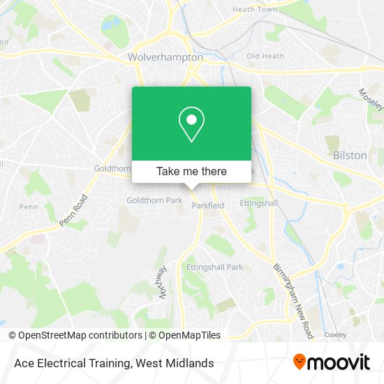 Ace Electrical Training map
