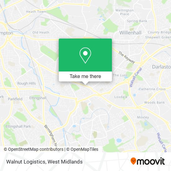 Walnut Logistics map