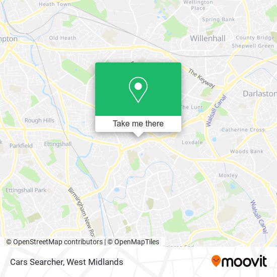 Cars Searcher map