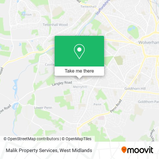 Malik Property Services map