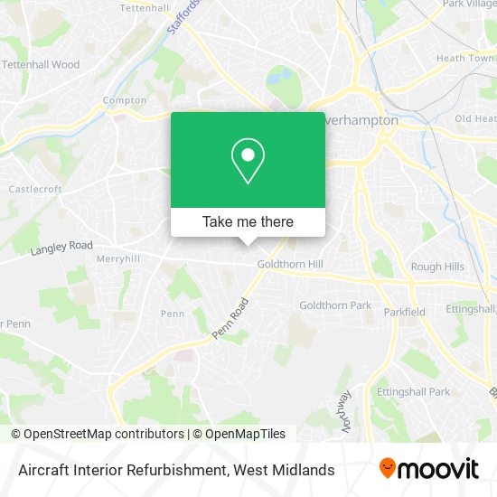 Aircraft Interior Refurbishment map